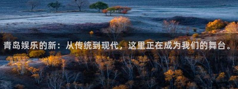 杏宇代理：青岛娱乐的新：从传统到现代，这里正在成为我们的舞台。
